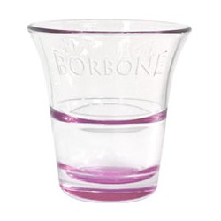 Bicchierini in vetro "Caffè Borbone"